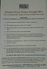 Load image into Gallery viewer, 12# Gluten Free Dough Mix (Yeilds 21# dough)